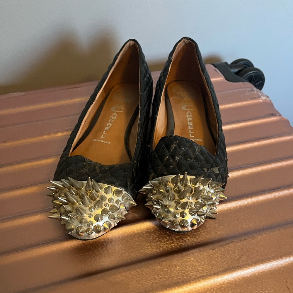 Jeffery Campbell Spiked Flats